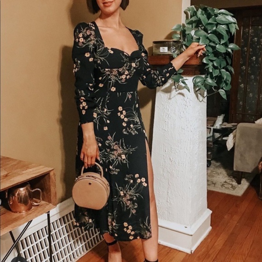 NWOT💙Reformation Wallflower Dress - Mademoiselle